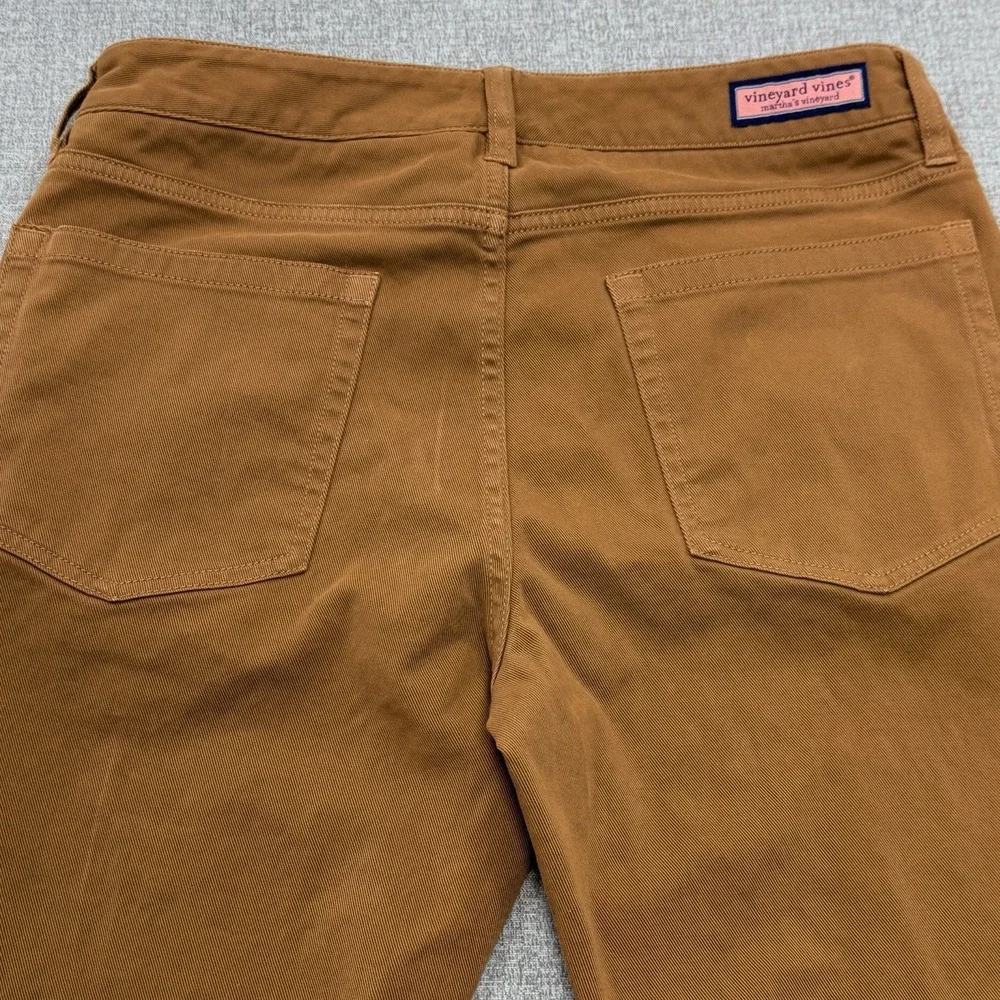 Vineyard Vines Pants Mens 30x31 (Tag 30x32) Brown Stretch Cotton Chino Casual